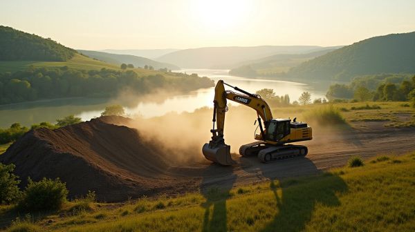 Optimiser vos projets de terrassement et VRD dans la Loire